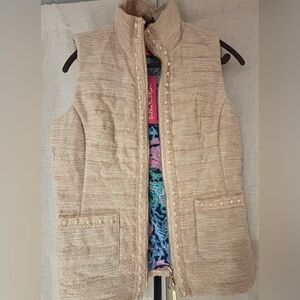 Lilly Pulitzer Noella Pearl Puffer Vest